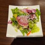 鉄板DINING KEN - セットのサラダです。