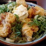 丸亀製麺 伊勢店 - タル鶏天ぶっかけ