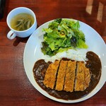 Cafe belly - カツハヤシライス(1080円税？)”です。