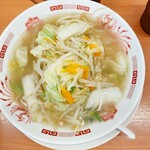 日高屋 - 野菜たっぷりタンメン(麺少なめ)/490