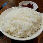 鶴亀餃子製作所 - ライス(大) 200円+税