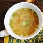 魚沼茶房 - 「洋風お味噌汁」です（7/13UP）