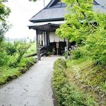 魚沼茶房 - お店様の入り口付近です⑦（7/13UP）