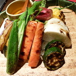 龢 - 【H24.7.11】焼き野菜。大量です。