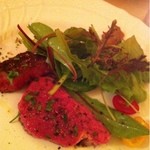 ペレグリーノ - 北海道は、北里八雲牛リブロースの炭火焼