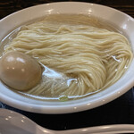 麺屋 びっぷ - あっさり鶏醤油つけ麺　味玉　