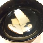 すし うえだ - 松茸すまし汁