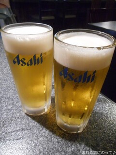 Horumon Yamato - 生ビール