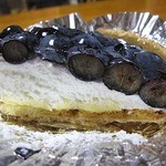 サイサイカフェ - ブルーベリータルト横