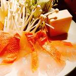 いさり火 - キンメダイのしゃぶしゃぶ