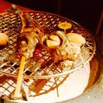 いさり火 - 網焼き