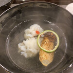 あま木 - ハモと信州松茸の椀物