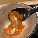 あま木 - イクラ丼アップ