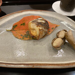 あま木 - カマスと松茸、千葉県産ピーナッツ