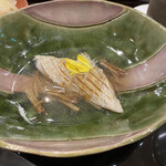 あま木 - ノドグロの蒸し寿司