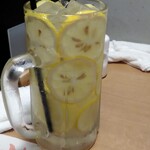 魚と酒 はなたれ - コレがまたビビっと電気の走る酸味強め、旨い！