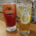 大衆酒場 五の五 ぴおシティ桜木町店 - 謎のおススメ『バリキング』＆ちょっと塩味『トマトチューハイ』
                                どっちも旨いぜ！
