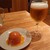 つばめグリル - lunch beer & トマトサラダ
