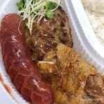 ダイニングカフェ エスペリア - 肉コラボAセット弁当 860円