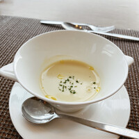 オールデイダイニング オアシスガーデン - じゃがいもスープ。