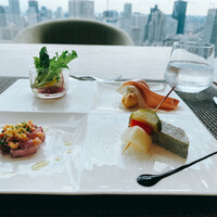 オールデイダイニング オアシスガーデン - 前菜が4種も。贅沢。