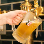 串カツ　しろたや - 生ビールはプレミアムモルツ。もちろん飲み放題もこちらをご提供！