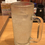 En - 塩レモンサワー420円