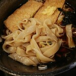 志のだや - 麺は、厚さ薄めのピロピロ麺で、好みのタイプ。