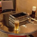 焼肉 韓亭 - 韓国から取り寄せた新しいテーブル～♪(^o^)丿