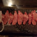 焼肉 韓亭 - 『上ロース炙り(近江牛)』～♪(^o^)丿