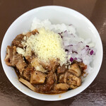 中華そば うお青 - 豚トマサルサご飯