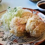 とん唐てん - 上ヒレかつ定食