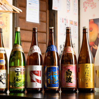 定番ドリンクから貴重な日本酒・焼酎までをご用意！