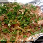 甘辛焼うどん定食（800円）