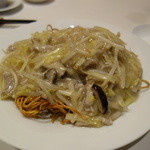 倶楽湾 - 黄ニラともやしのやきそば