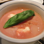 味乃 じゃんぼ - 【訪問２回目】名物！トマトとモッツァレラの茶わん蒸し