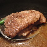 味乃 じゃんぼ - 【訪問２回目】スープカレーの中には肉がゴロっと・・・