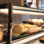 末廣鮨 - 貼りつくアワビ