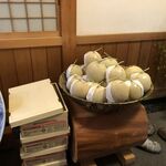 末廣鮨 - 「末廣鮨」といえばなぜかメロン