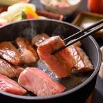 마쓰자카 소 로스 고기 스테이크