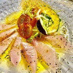 Tatsumi Nouen - 鮮魚のカルパッチョ
