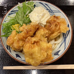 丸亀製麺 - タル鶏天ぶっかけ　690円税込