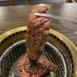 焼肉えびす家 - 映えりんちょすハラミ