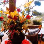 いさり火 - ロビーの生花