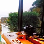 いさり火 - 海を眺めて朝ご飯