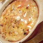 ケ カリーノ - なすとサラミのグラタン　¥500