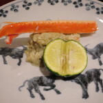 銀座 しのはら - 津居山産松葉ガニ