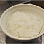 半ライスはサービス。