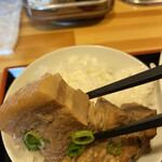 ラーメン食堂 - やわらか煮豚がライスに合う