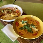 スプーンソング - フィッシュマッパスとチキンビリヤニ＆レモンライスプレート